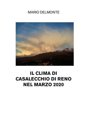 cover image of Il clima di Casalecchio di Reno nel marzo 2020